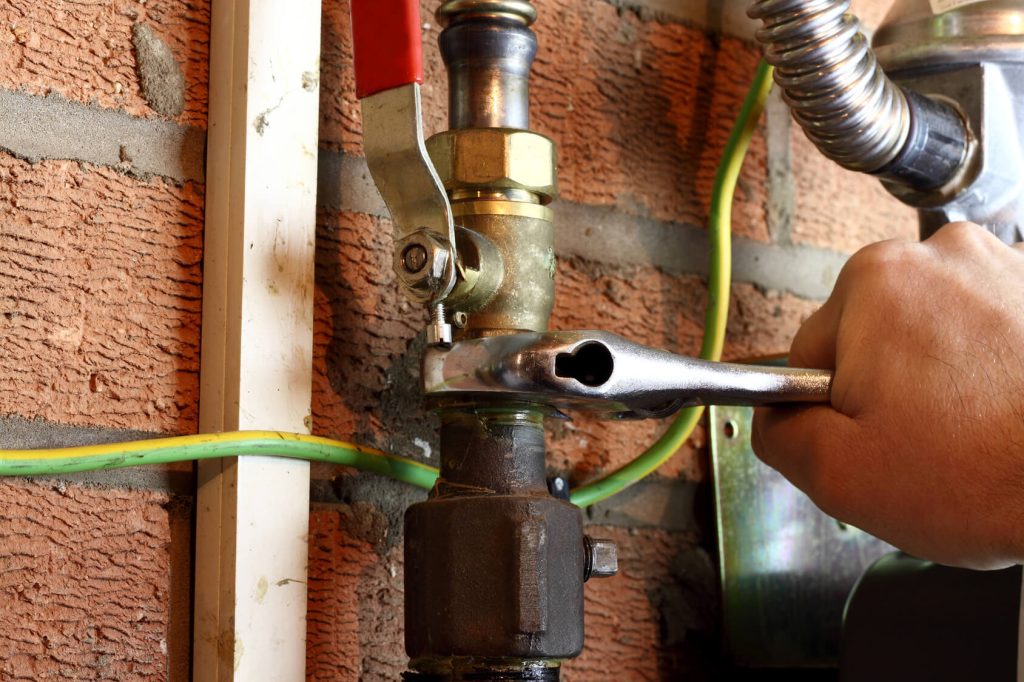 Hot water valve for kitchen sink is leaking in Bolton, Ontario