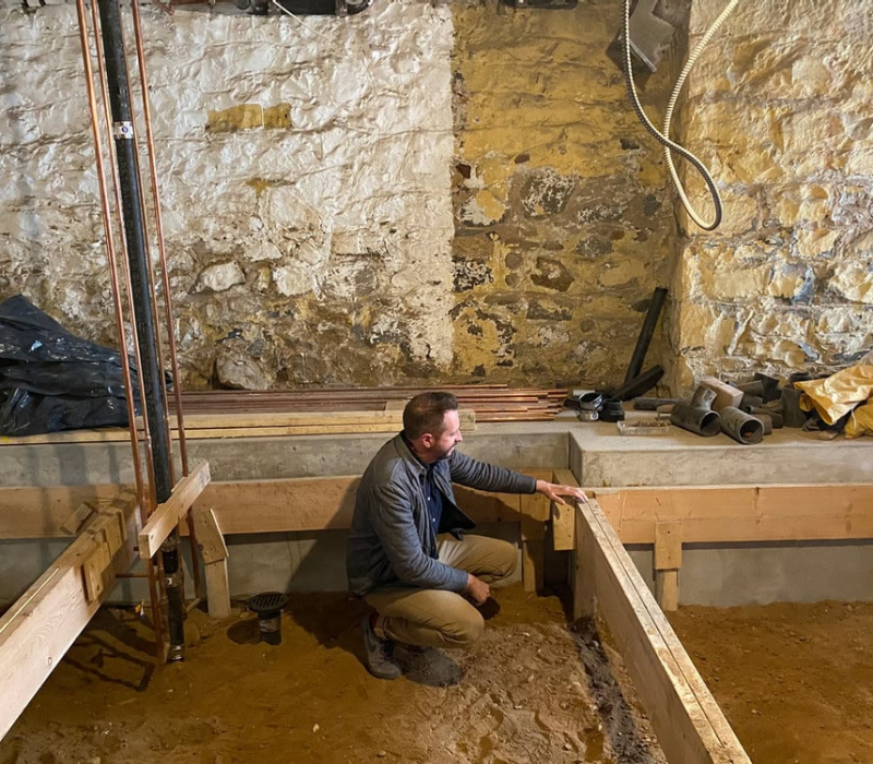 basement-bench-footing